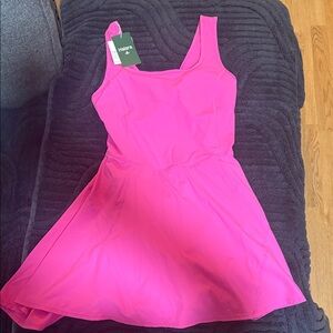 HALARA Bright Pink Sleeveless Dress